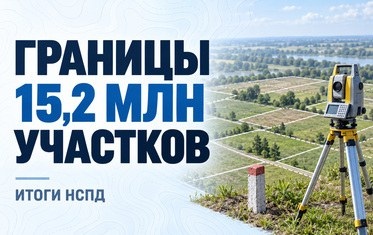 Росреестр сообщил об установлении границ 15,2 млн участков