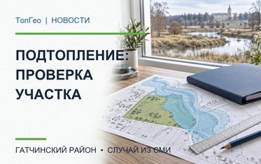 Business FM рассказало о проблеме с ГПЗУ для участка в Гатчинском районе из-за зоны подтопления