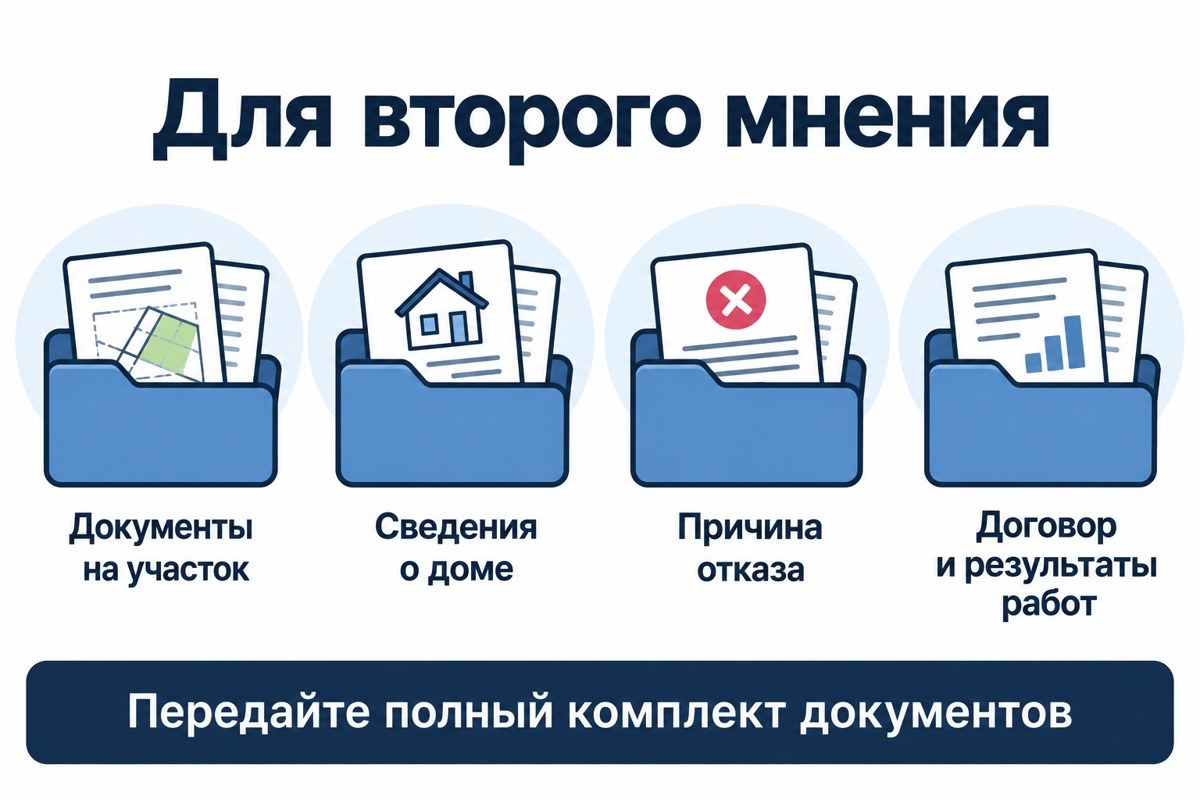 Что передать для второго мнения: документы, отказ, договор и измерения