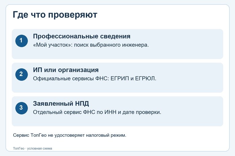 Проверка профессионального статуса выбранного инженера онлайн — иллюстрация