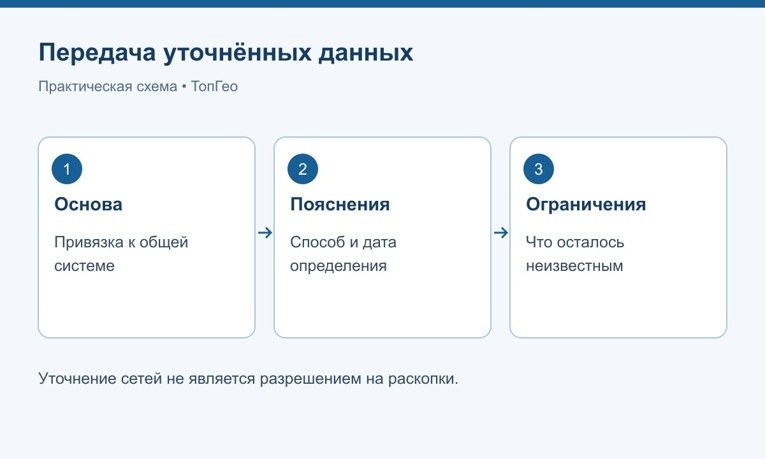 Передача сведений вместе с их источниками и ограничениями