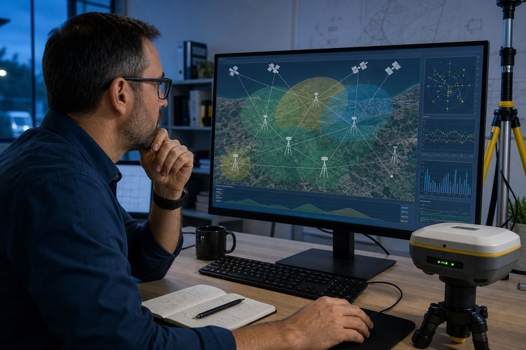 Инженер сравнивает три варианта доставки GNSS-поправок