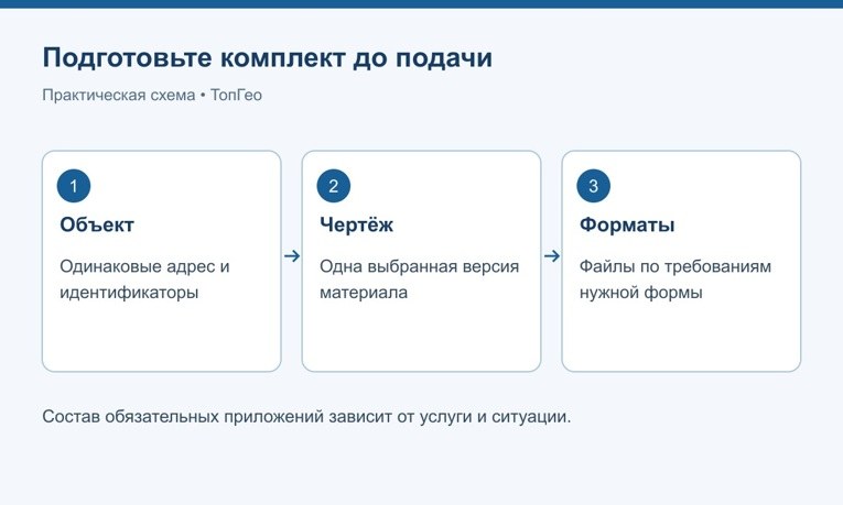 Проверка объекта, версии чертежа и форматов до подачи