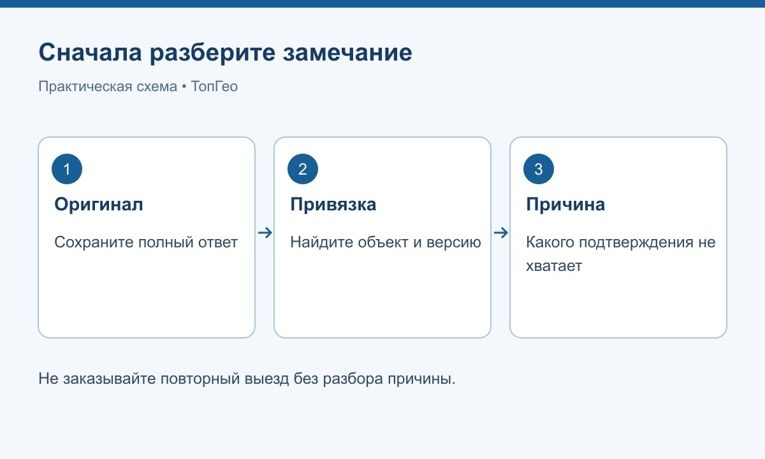 Привязка замечания к объекту и версии чертежа