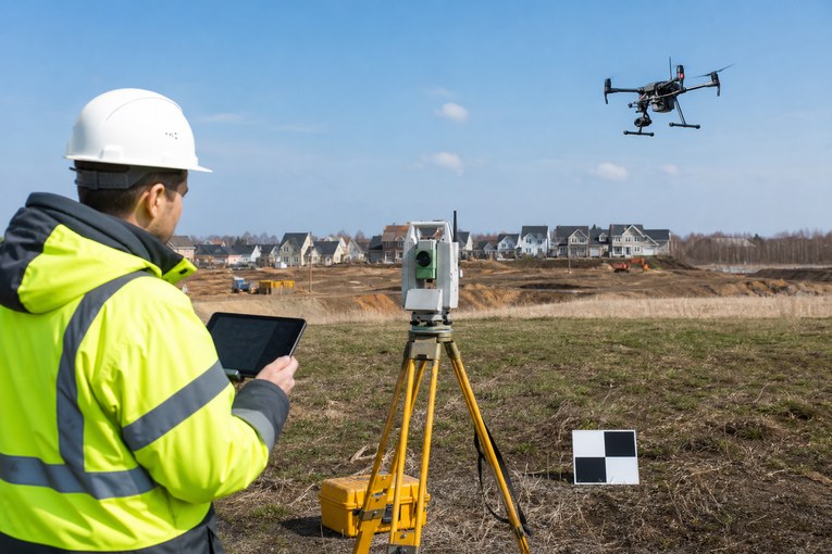 Применение беспилотника без GPS для аэросъёмки и построения ортомозаики