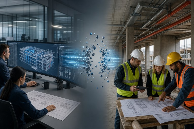 Разница между проектной BIM-моделью и сквозным информационным циклом