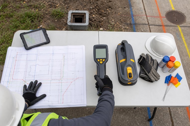 Пошаговая проверка участка перед земляными работами: документы, приборный поиск, разметка и контрольное вскрытие
